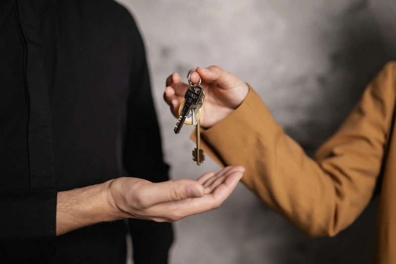 Remise des clés d’un bien immobilier